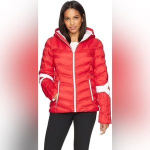 Spyder Women's Vintage Hoody Synthetic Down Jacket Sz M